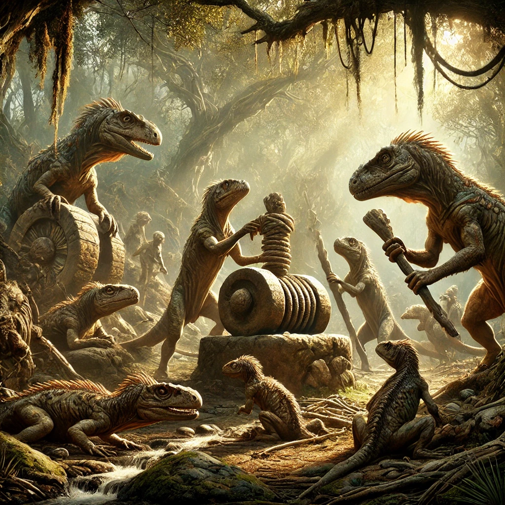 Hipótesis Siluriana. Civilización incipiente del pérmico.
