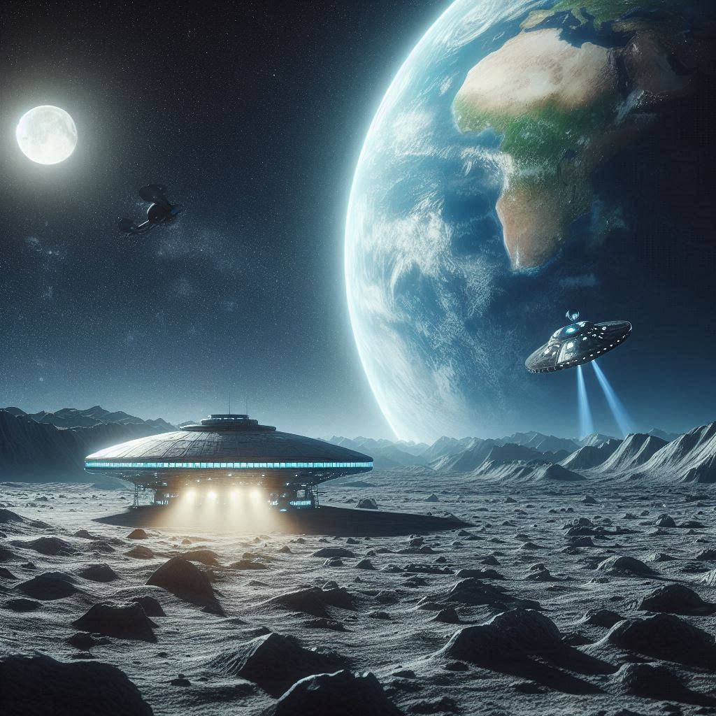 Criptoterrestres en la Luna - exploración y misterios