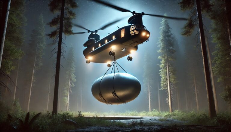 Helicóptero recupera UAP