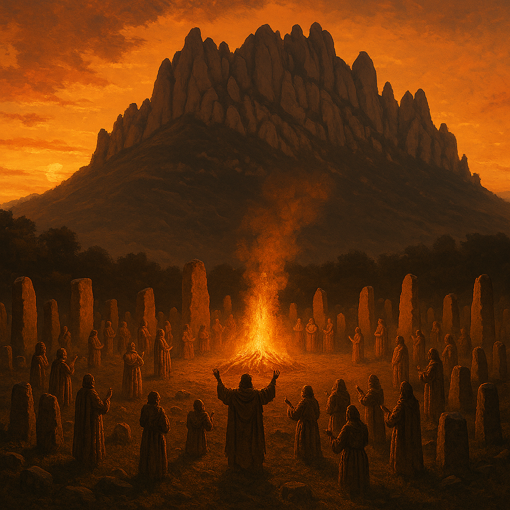 megalitismo en Montserrat