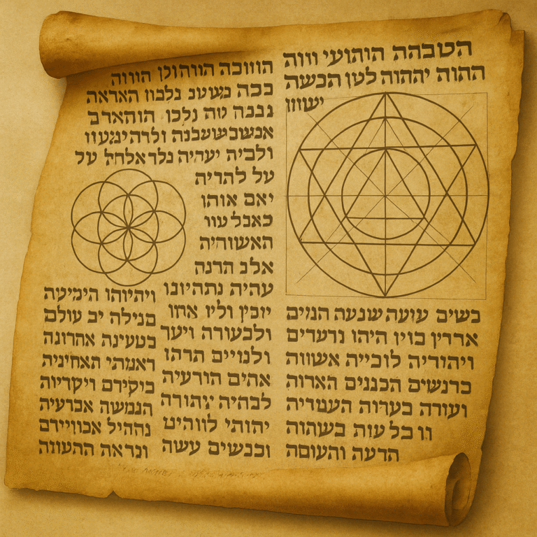 papiro con conocimientos ancestrales