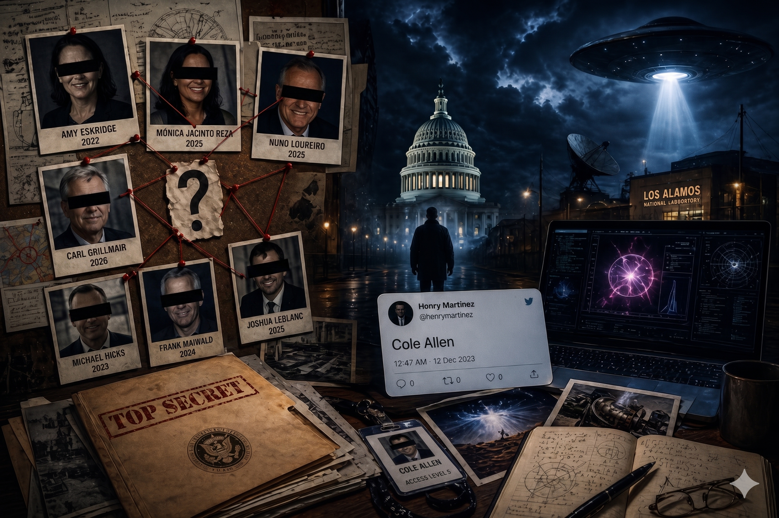 Científicos desaparecidos en USA